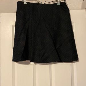 Black Polka Dot Skirt